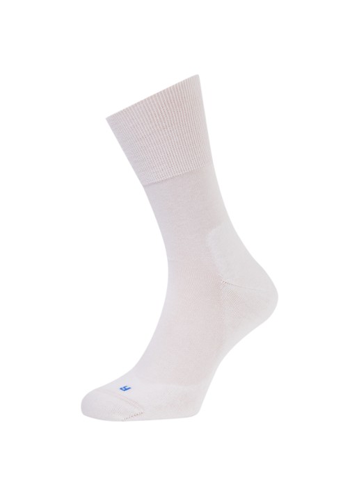 Falke Run sportsokken met logo - detail wit