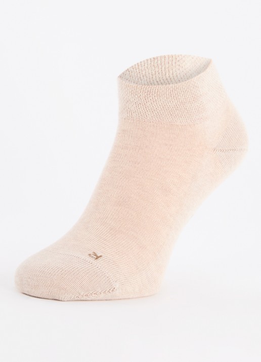 Falke Sensitive London sneakersokken - detail 3 beige