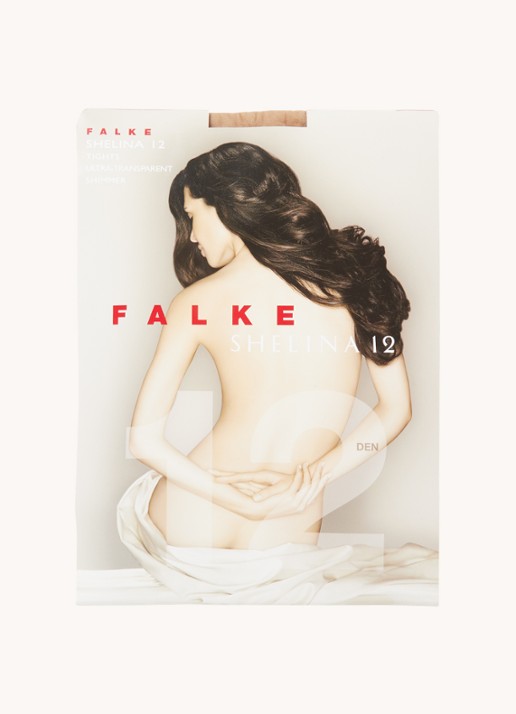 Falke Shelina New panty in 12 denier - voorkant 3 lichtbruin