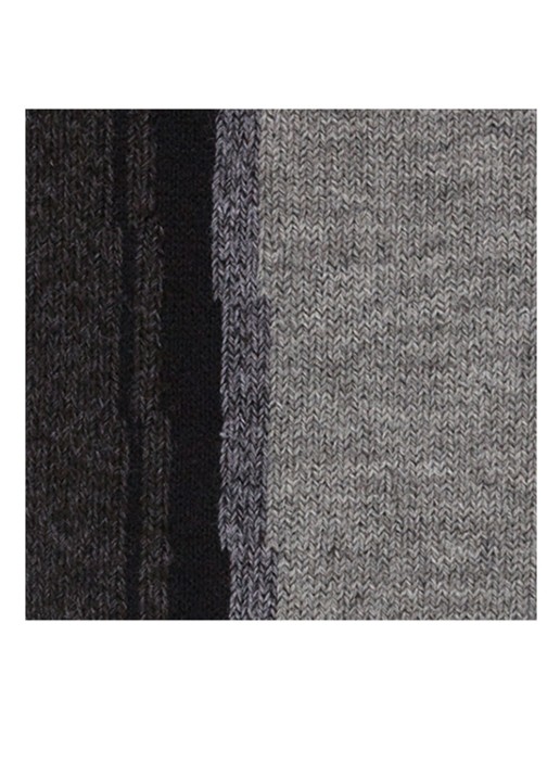 Falke SK1 skisokken in wolblend - detail 5 zwart