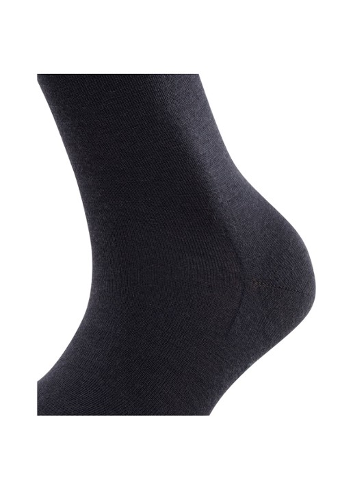 Falke Sofmerino sokken - detail 5 donkerblauw