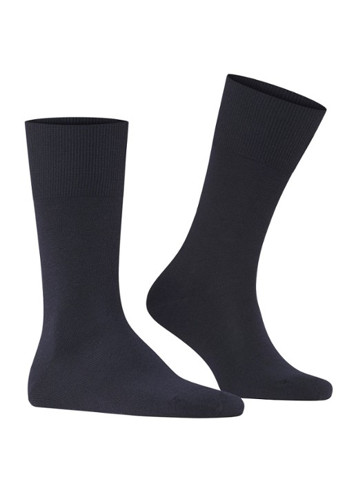 Falke Sokken Airport - voorkant 7 donkerblauw