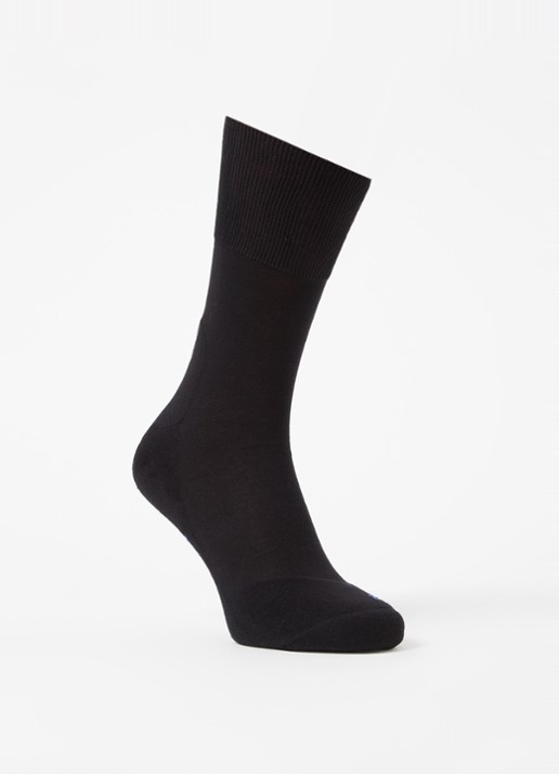 Falke Sokken in katoenblend in 3-pack - voorkant zwart