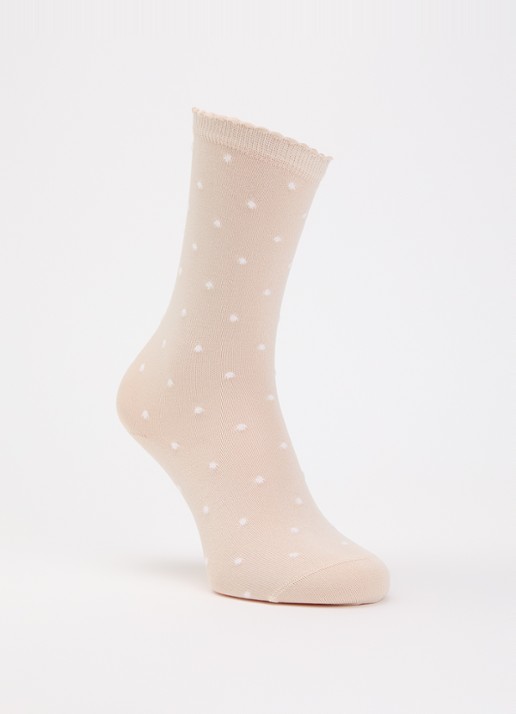 Falke Spike Dot sokken met stippenprint