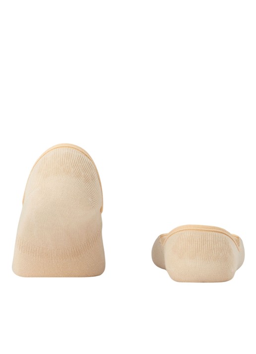 Falke Step sneakersokken met anti-slip - detail beige