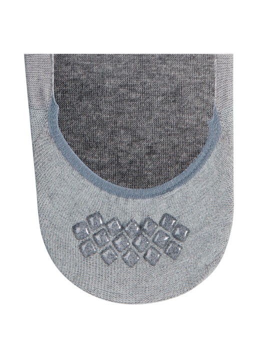 Falke Step sneakersokken met anti-slip - detail 5 grijsmele