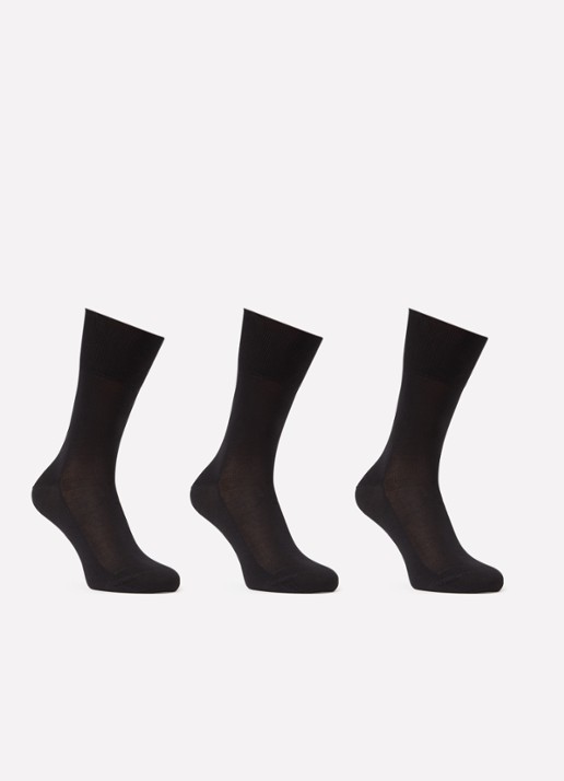 Falke Tiago sokken in  katoenblend in 3-pack