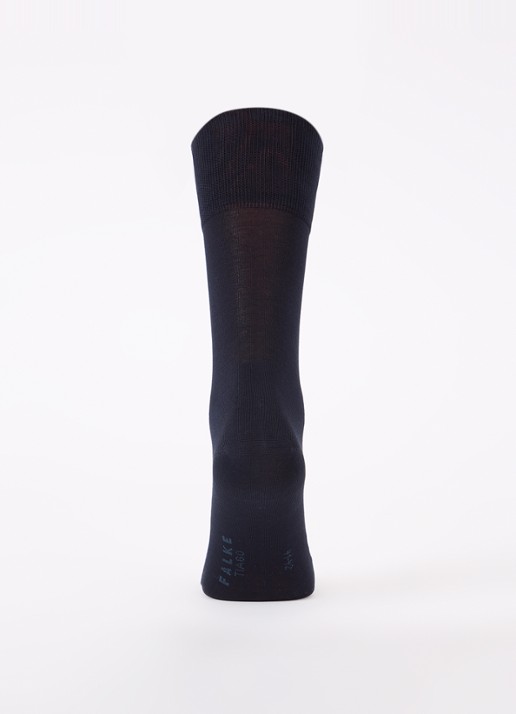 Falke Tiago sokken in katoenblend  - voorkant 2 donkerblauw