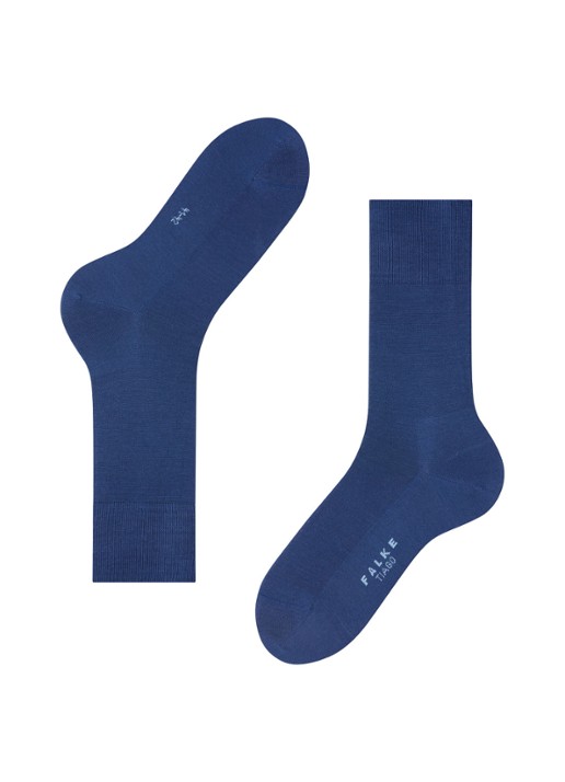 Falke Tiago sokken met anti-slip onderzijde - detail 4 blauw
