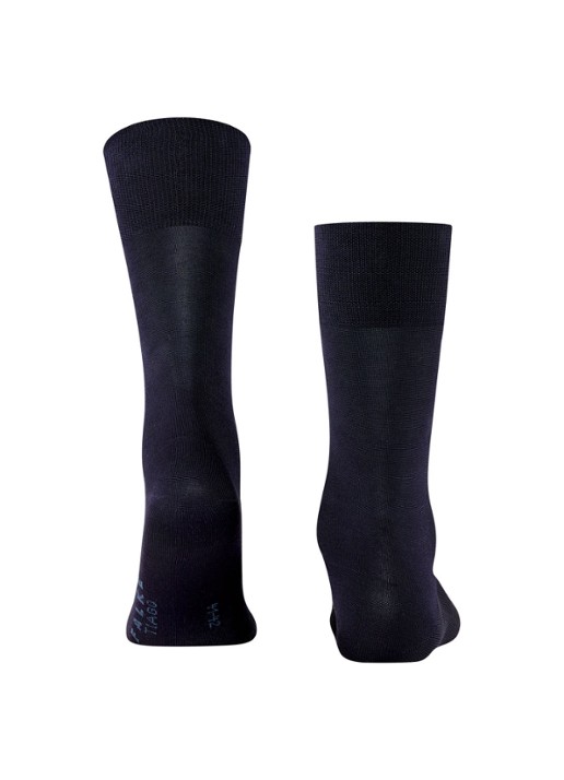 Falke Tiago sokken met anti-slip onderzijde - detail donkerblauw