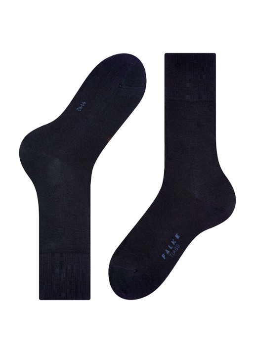 Falke Tiago sokken met anti-slip onderzijde - detail 2 donkerblauw
