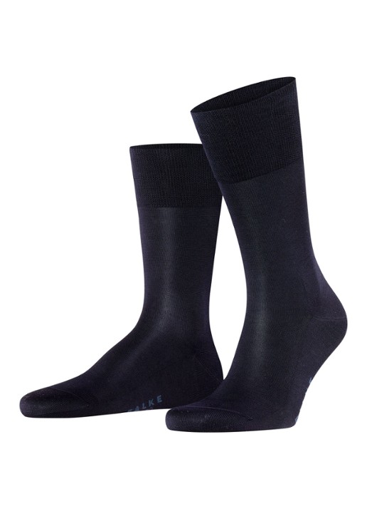 Falke Tiago sokken met anti-slip onderzijde - voorkant 6 donkerblauw