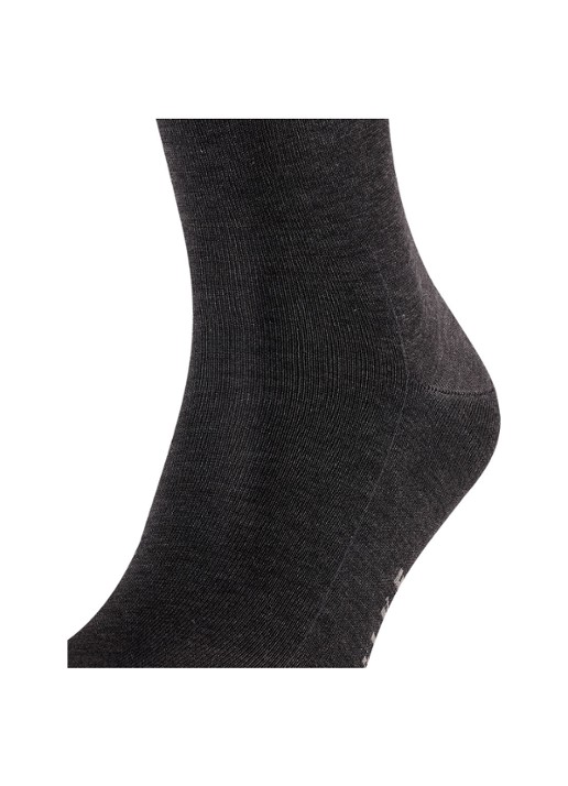 Falke Tiago sokken met anti-slip onderzijde - detail 6 antraciet