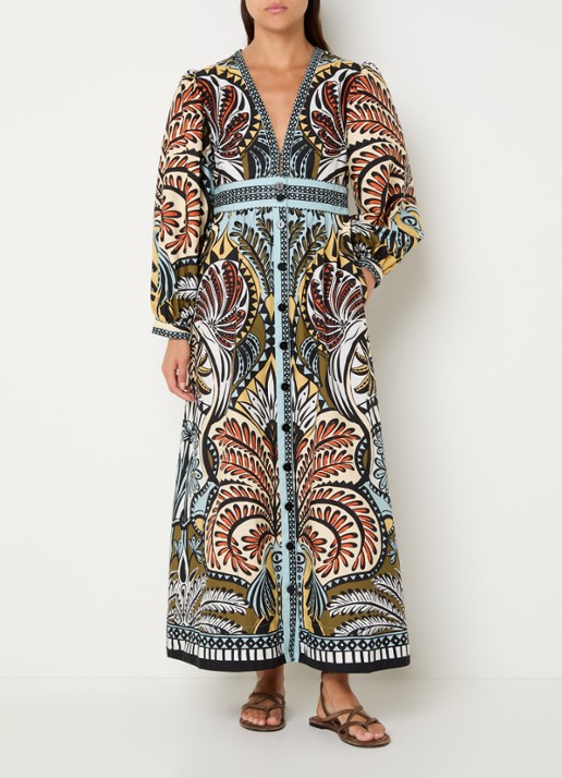 Farm Rio Balamana maxi tuniekjurk met print