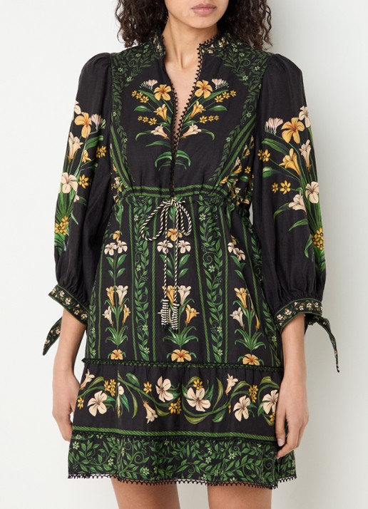 Farm Rio Mini tuniekjurk met bloemenprint