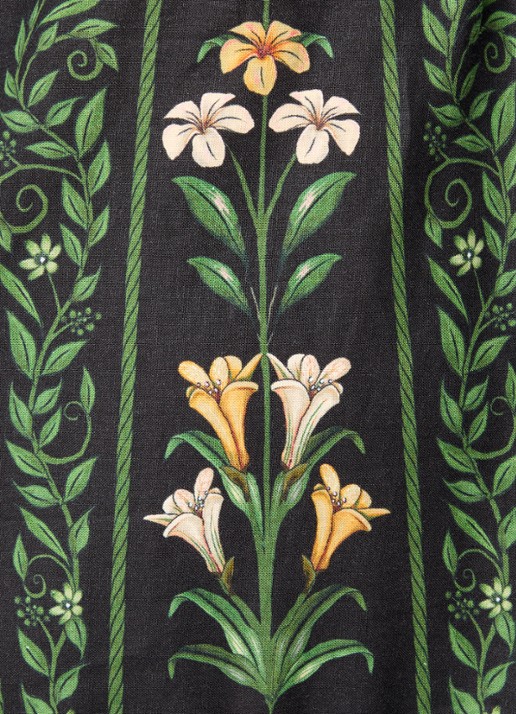 Farm Rio Mini tuniekjurk met bloemenprint - detail 2 zwart