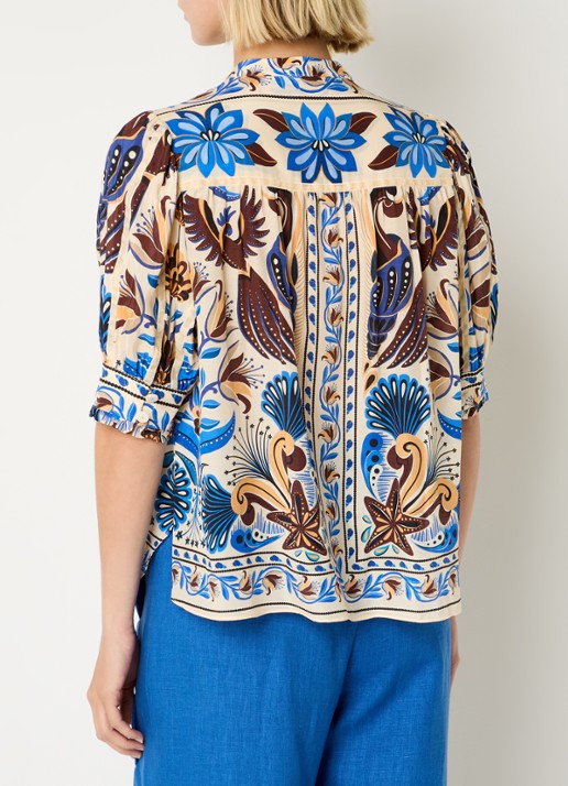Farm Rio Nature Land tuniek met print - achterkant 4 beige