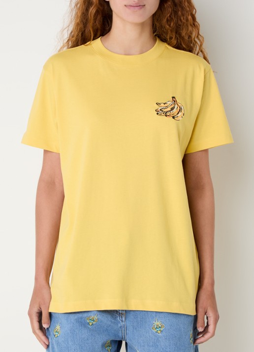 Farm Rio T-shirt met front- en backprint - achterkant 3 geel