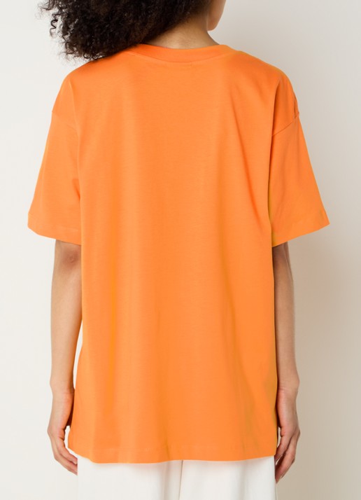 Farm Rio T-shirt met logoprint - achterkant orange