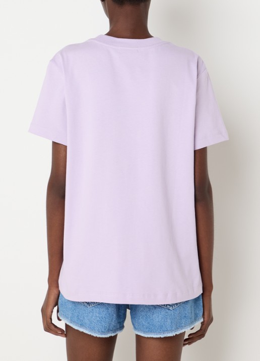 Farm Rio T-shirt met logoprint - achterkant 3 lila