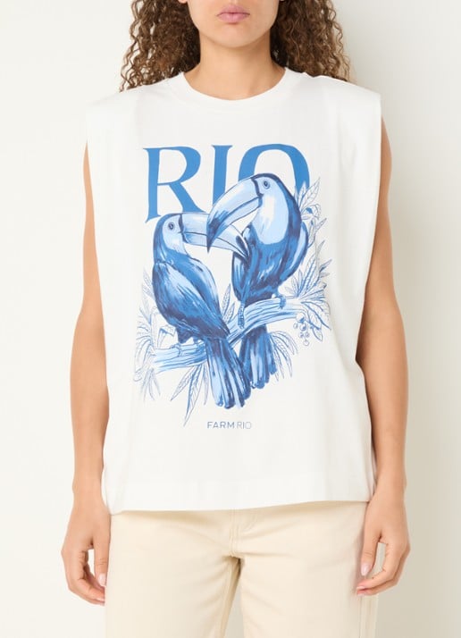 Farm Rio T-shirt met print