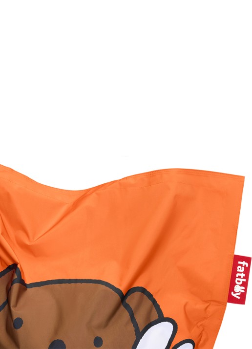 Fatboy Junior x Boris zitzak 130 cm - voorkant 3 orange