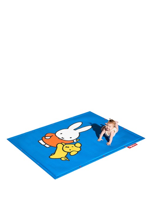 Fatboy Nijntje vloerkleed 180 x 140 cm - voorkant 3 blauw