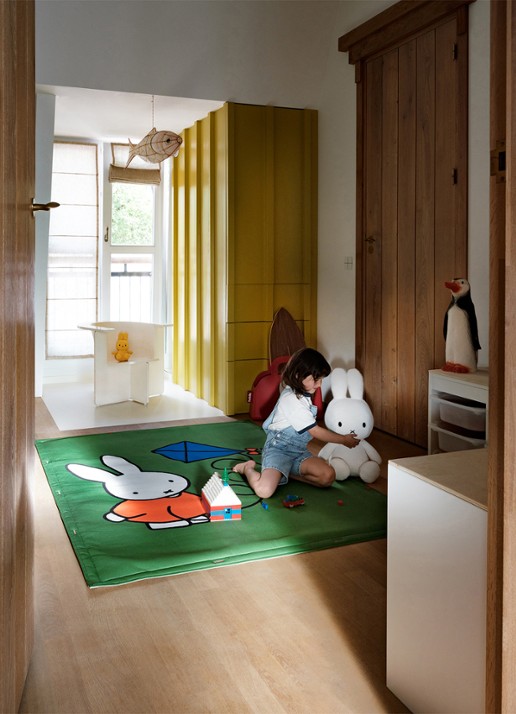 Fatboy Nijntje vloerkleed 180 x 140 cm - voorkant 4 groen