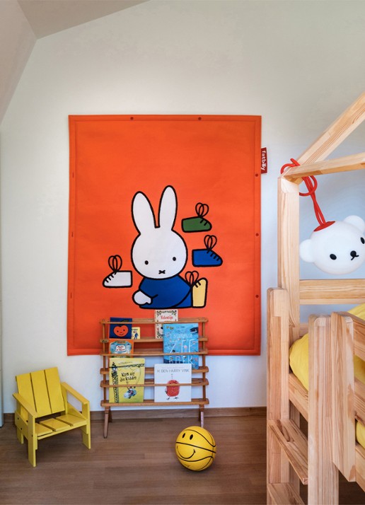 Fatboy Nijntje vloerkleed 180 x 140 cm - voorkant 4 orange
