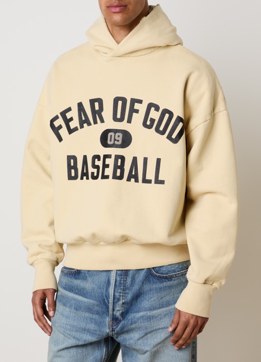 Fear of God 09 hoodie met front- en backprint