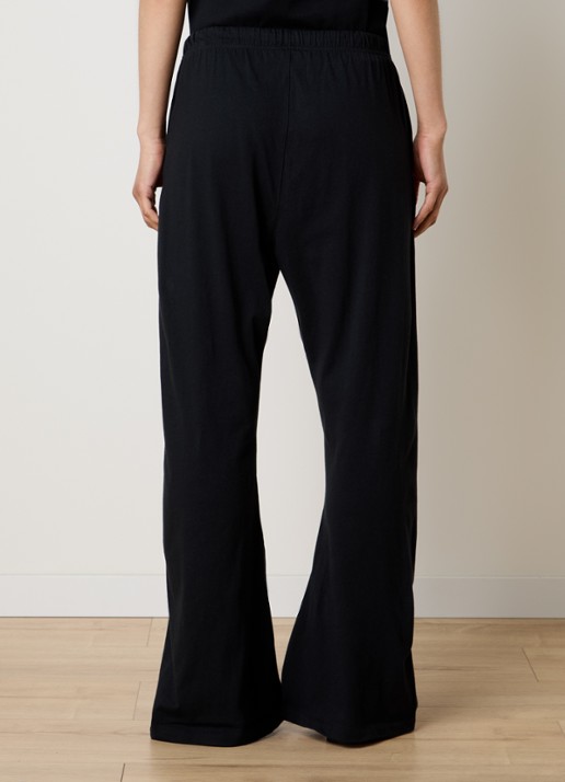 Fear of God Essentials High waist flared fit broek met steekzakken - achterkant 5 zwart