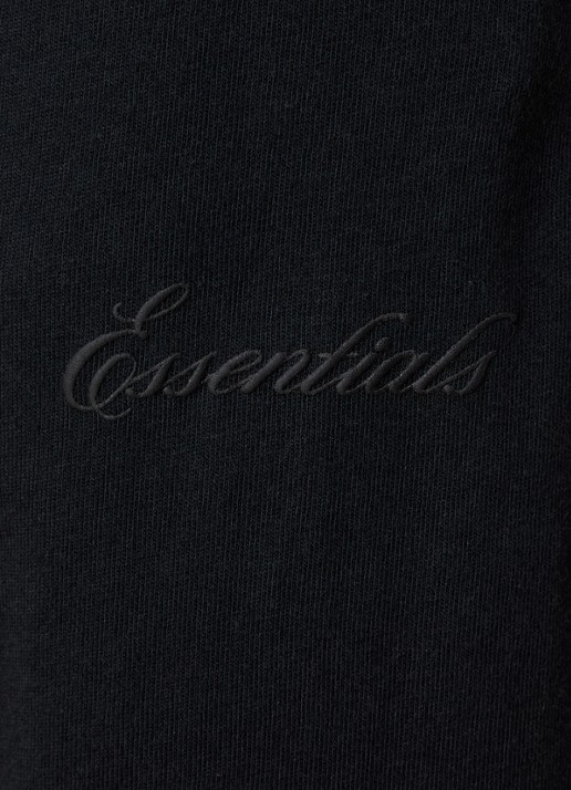 Fear of God Essentials High waist flared fit broek met steekzakken - detail 4 zwart