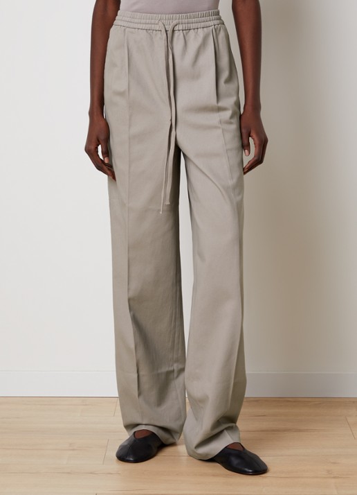 Fear of God Essentials High waist loose fit broek met steekzakken