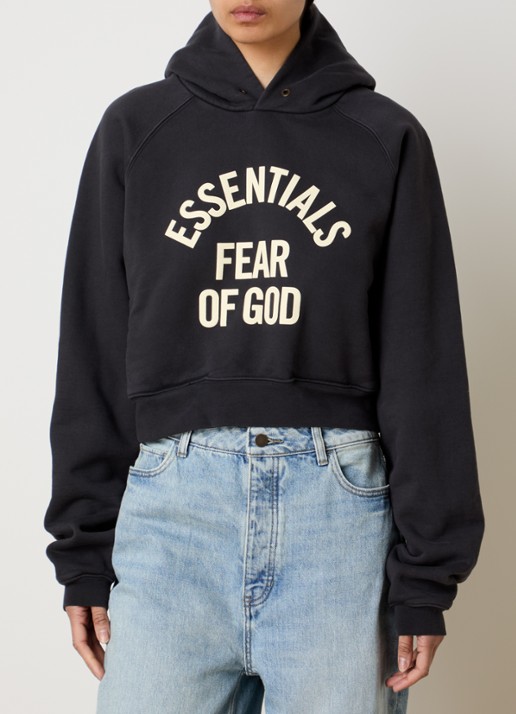 Fear of God Essentials Hoodie met logoprint
