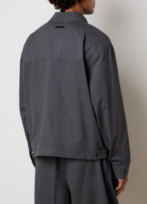 Fear of God Essentials Jack met steekzakken - achterkant grijs