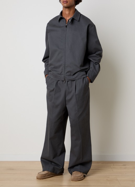 Fear of God Essentials Jack met steekzakken - voorkant 6 grijs