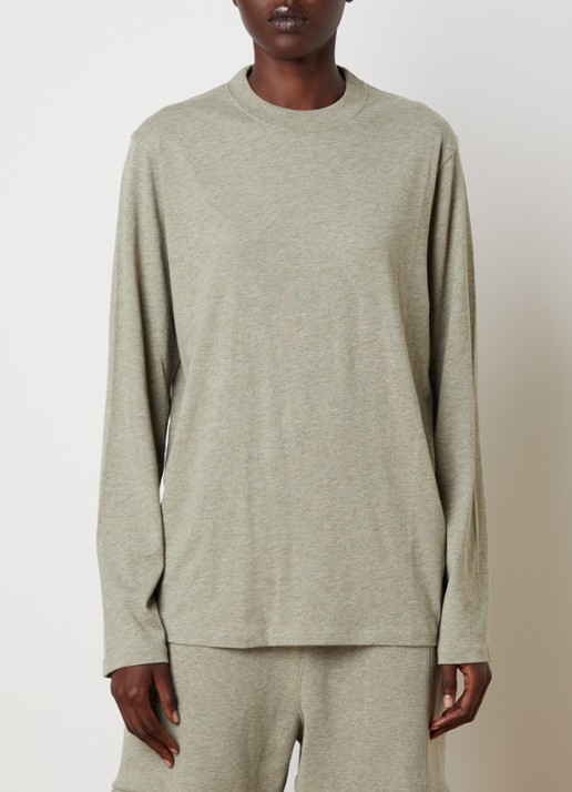 Fear of God Essentials Longsleeve met backprint - achterkant 3 grijsmele