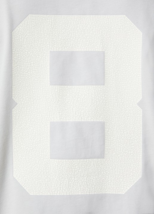 Fear of God Essentials Longsleeve met logo- en backprint - detail 5 lichtgrijs