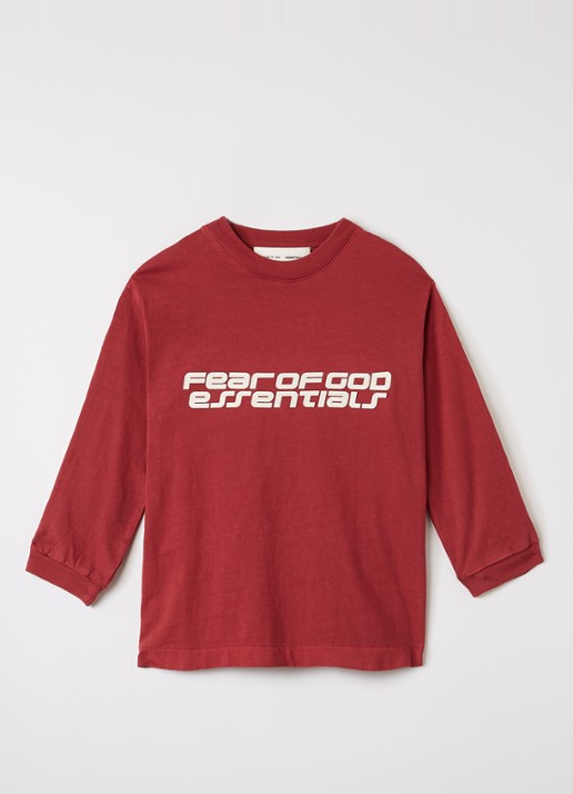 Fear of God Essentials Longsleeve met logoprint