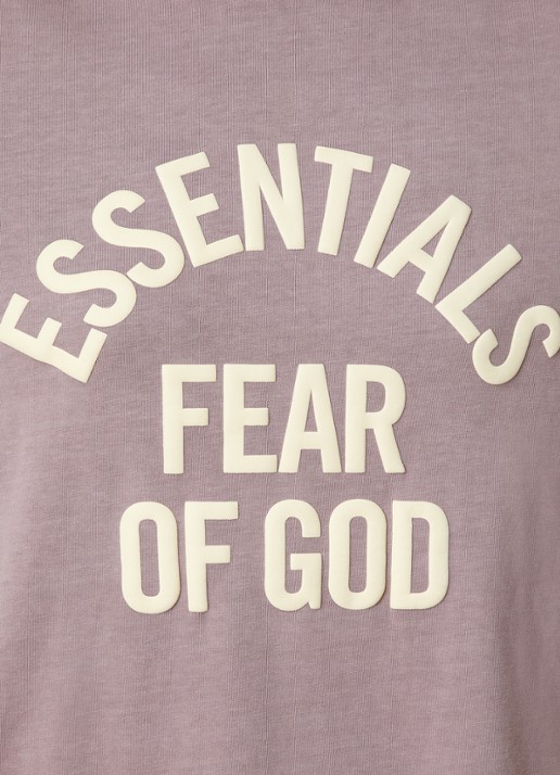 Fear of God Essentials Longsleeve met logoprint - detail 2 taupe