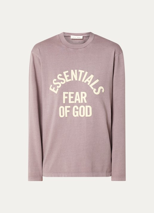 Fear of God Essentials Longsleeve met logoprint
