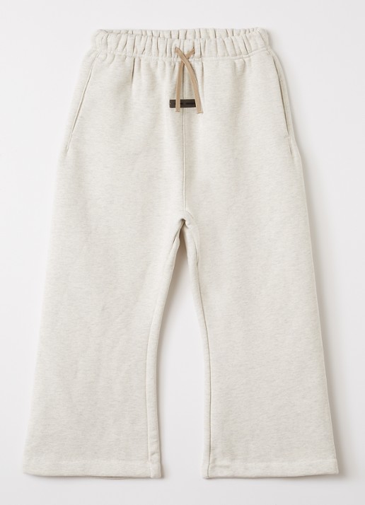 Fear of God Essentials Loose fit joggingbroek met logo - voorkant 2 grijsmele