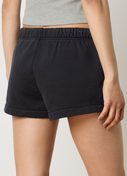 Fear of God Essentials Low waist loose fit korte broek met steekzakken - achterkant 5 antraciet