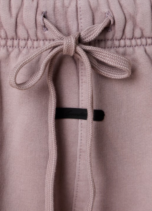 Fear of God Essentials Low waist loose fit korte broek met steekzakken - detail 5 oudroze