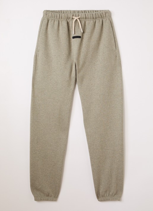 Fear of God Essentials Regular fit joggingbroek met steekzakken - voorkant khaki