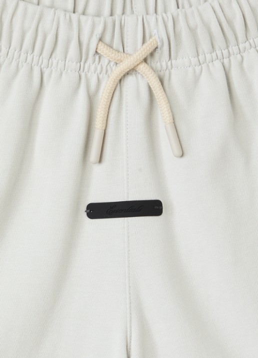 Fear of God Essentials Straight fit korte joggingbroek met logo - detail 3 paars