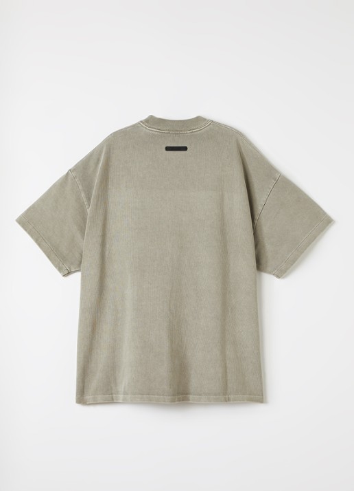 Fear of God Essentials Sweater met 3D logoprint - voorkant 2 grijs