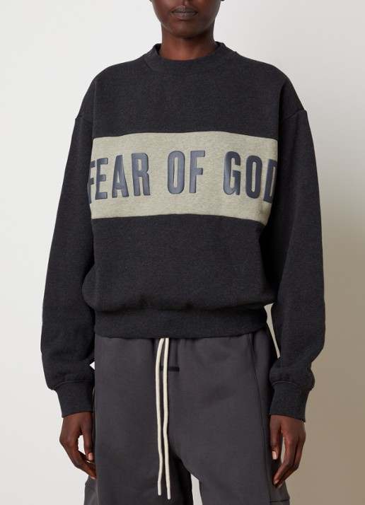 Fear of God Essentials Sweater met logo- en backprint