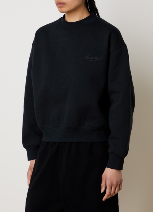 Fear of God Essentials Sweater met logo en ronde hals