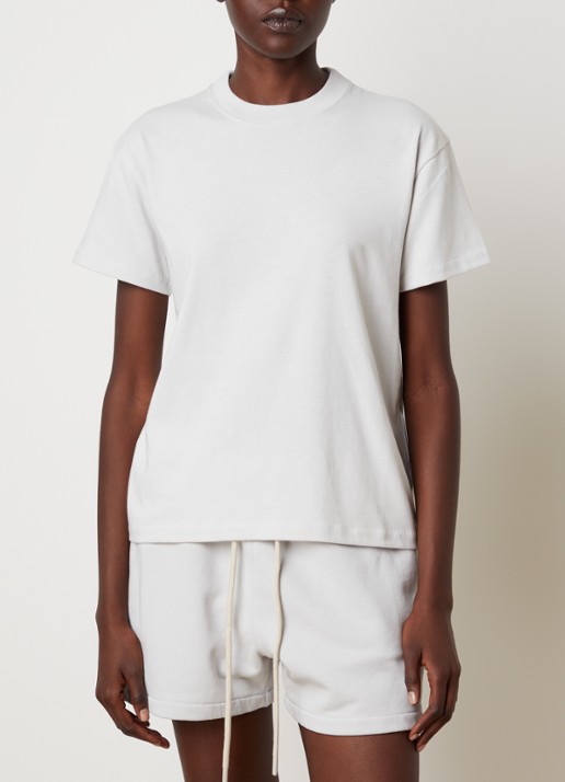 Fear of God Essentials T-shirt met backprint - achterkant 3 lichtgrijs